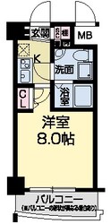 セレニテ甲子園Ⅰの物件間取画像